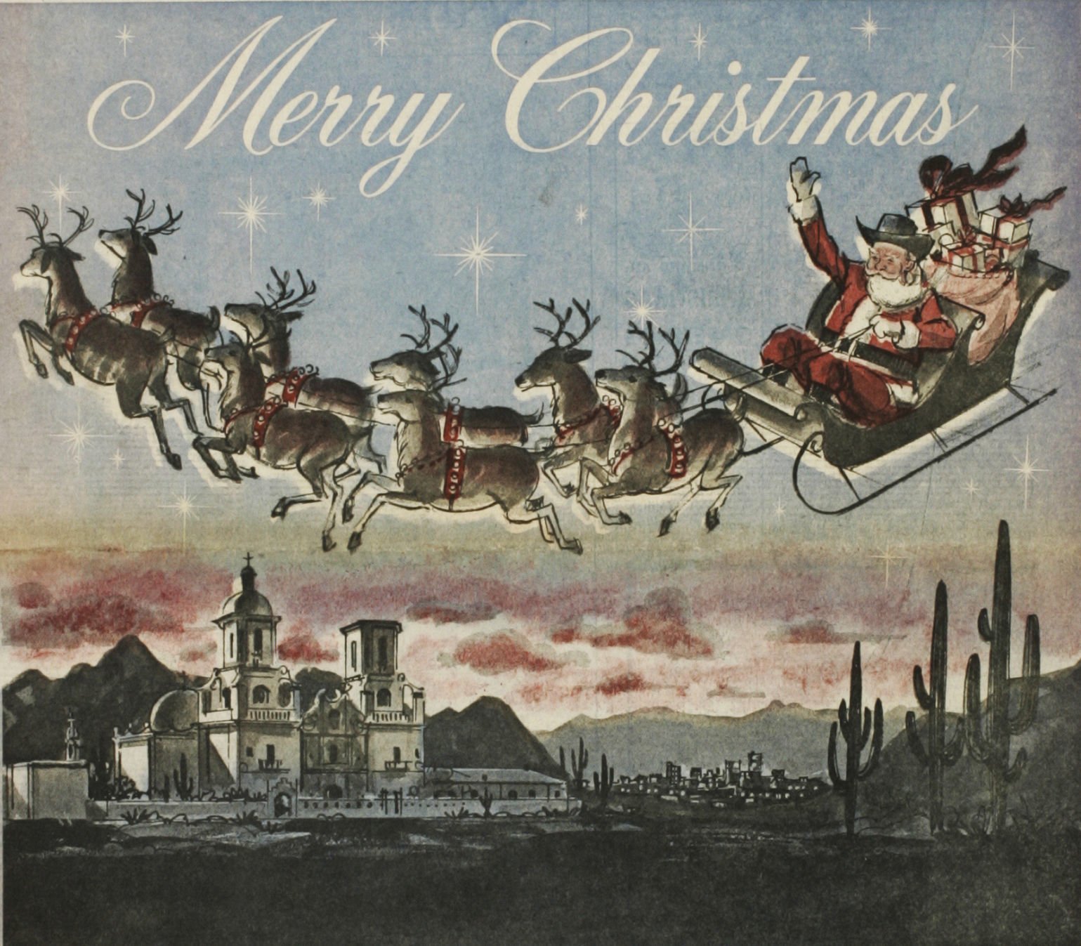 The Night Before Christmas in the department store, 1913